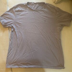 All Saints Light Gray Short Sleeve Tee